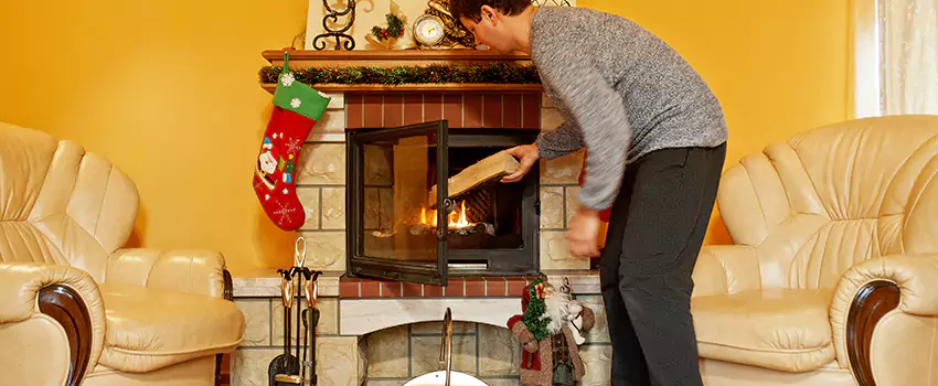 Gas to Wood-Burning Fireplace Conversion Services in Vernon Hills, Illinois