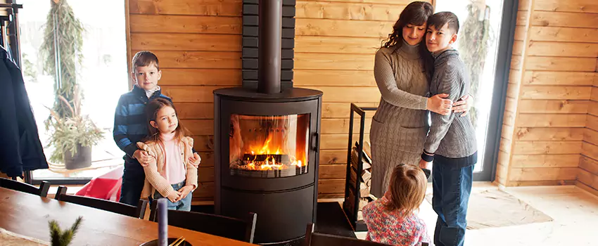 Morso Cast Iron Fireplace Insert Installation in Vernon Hills, Illinois