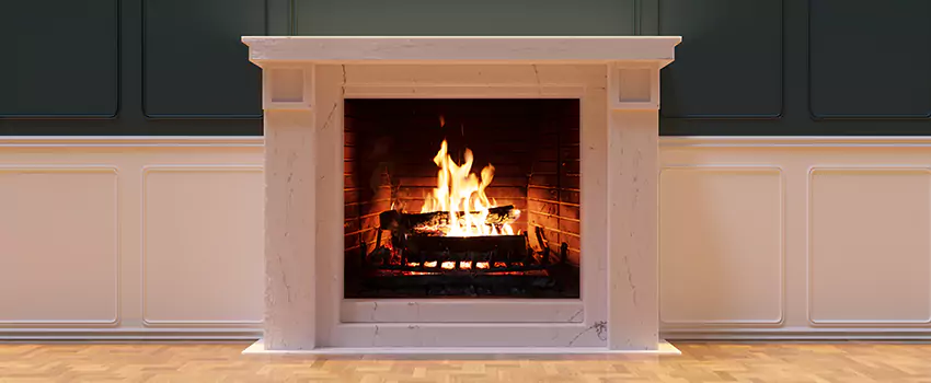 Open Flame Wood-Burning Fireplace Installation Services in Vernon Hills, Illinois