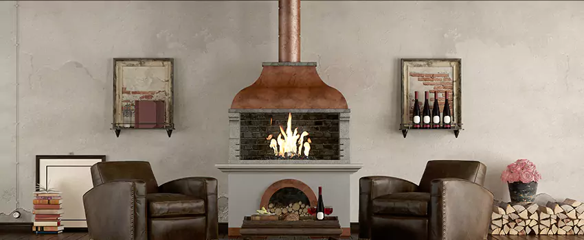 Thelin Hearth Products Providence Pellet Insert Fireplace Installation in Vernon Hills, IL