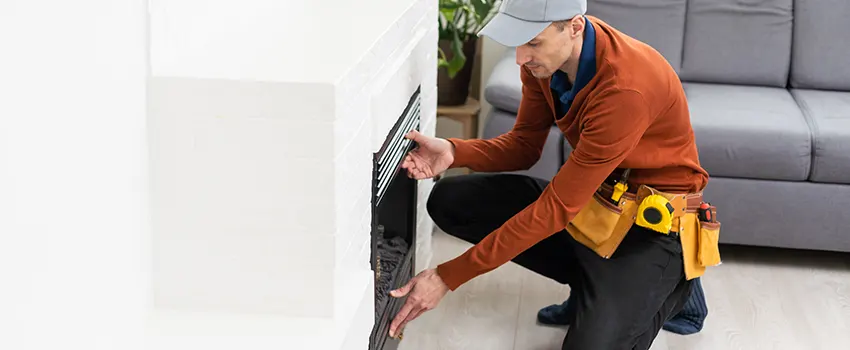 Cost of Fireplace Door Installation Service in Vernon Hills, Illinois