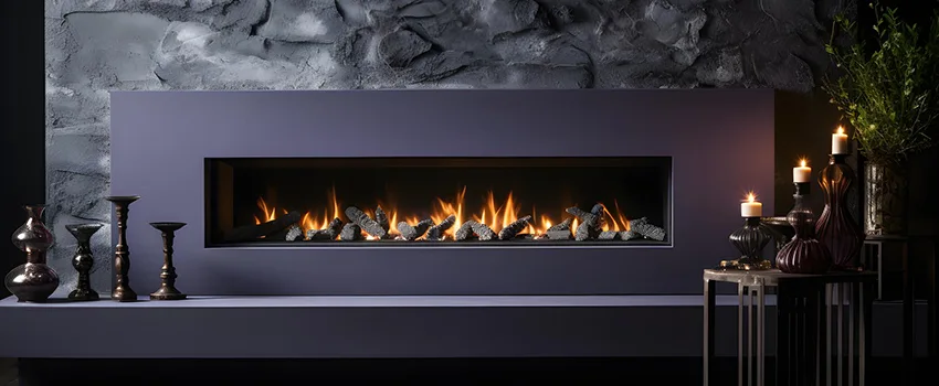 Ember Bed for Ventless Gas Fireplace in Vernon Hills, IL