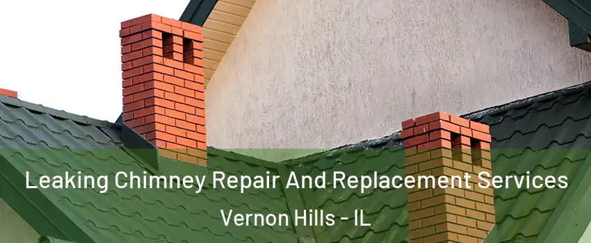  Leaking Chimney Repair And Replacement Services Vernon Hills - IL